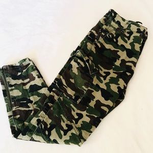 Fatigue Army Print Jeans